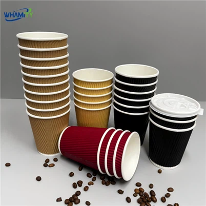 8 Unzen doppelwandiger Heißpapierbecher Ø80